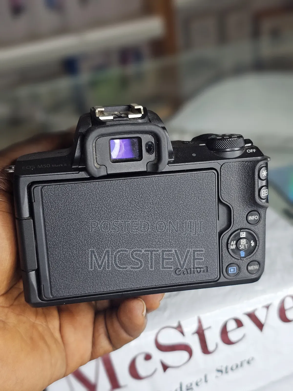 Canon EOS M50 Mark II With 50MM Lens and M Series Adapter