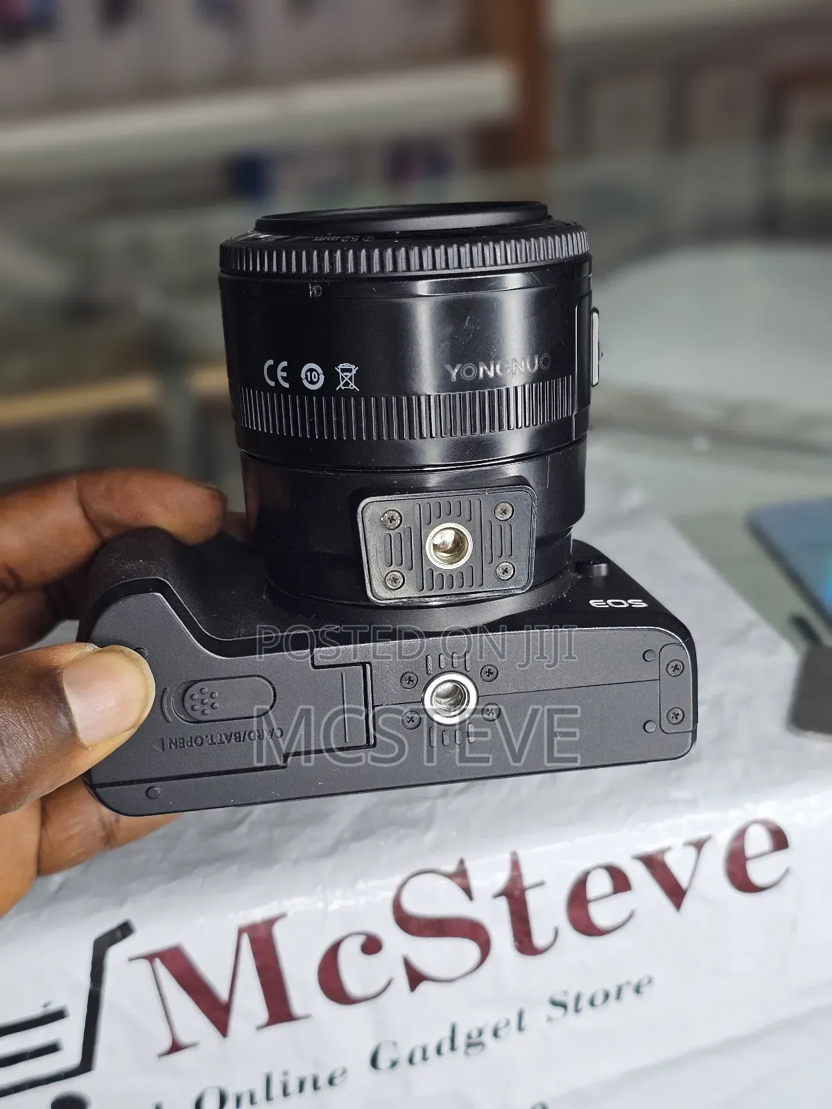 Canon EOS M50 Mark II With 50MM Lens and M Series Adapter
