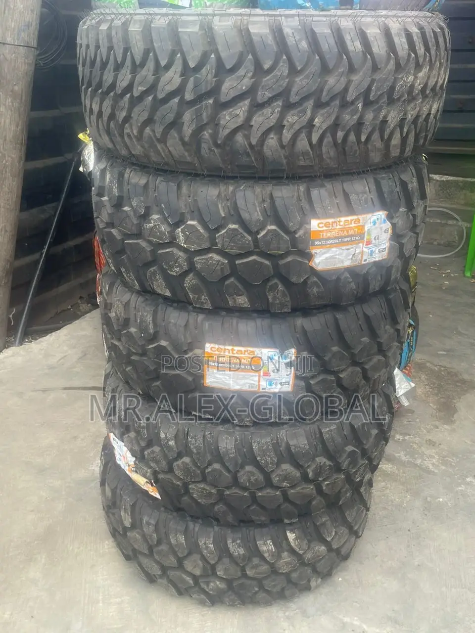 35×20.50R20 Off-Road Tyre's