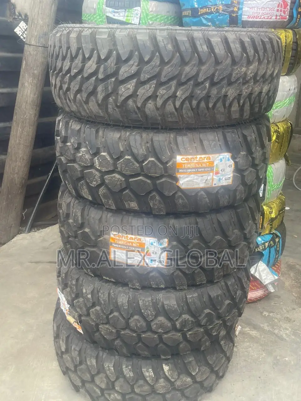35×20.50R20 Off-Road Tyre's