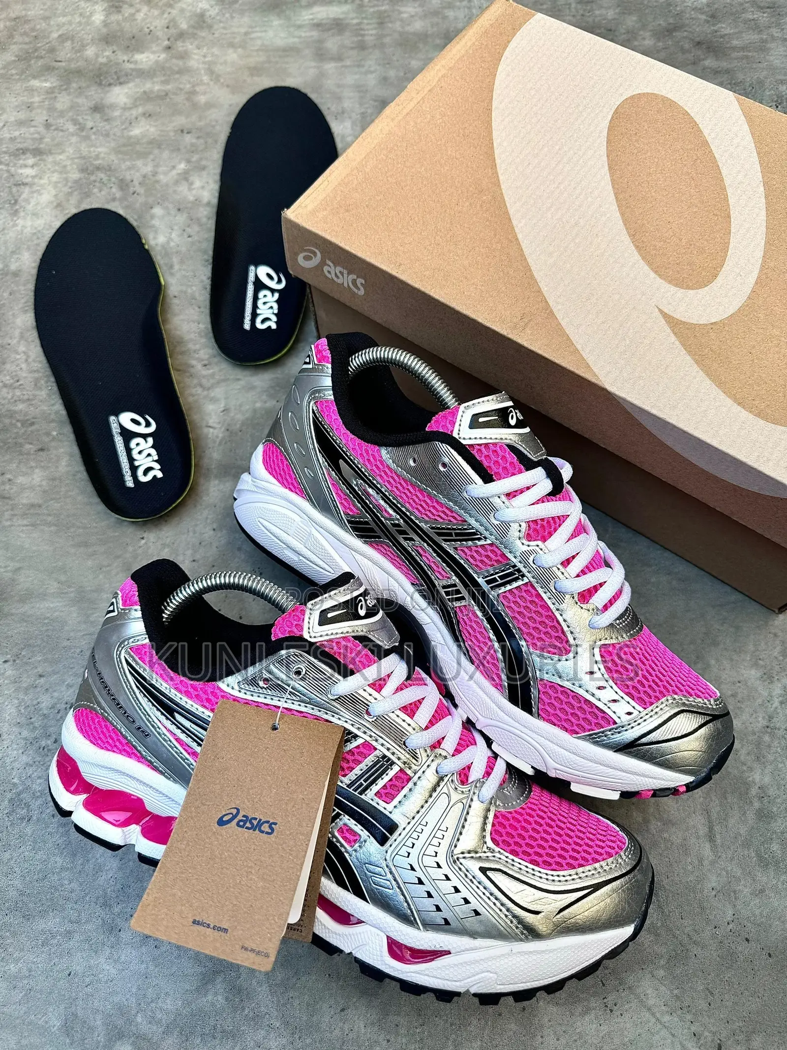 Original Asics Kayano 14 Pink Glo Sneakers
