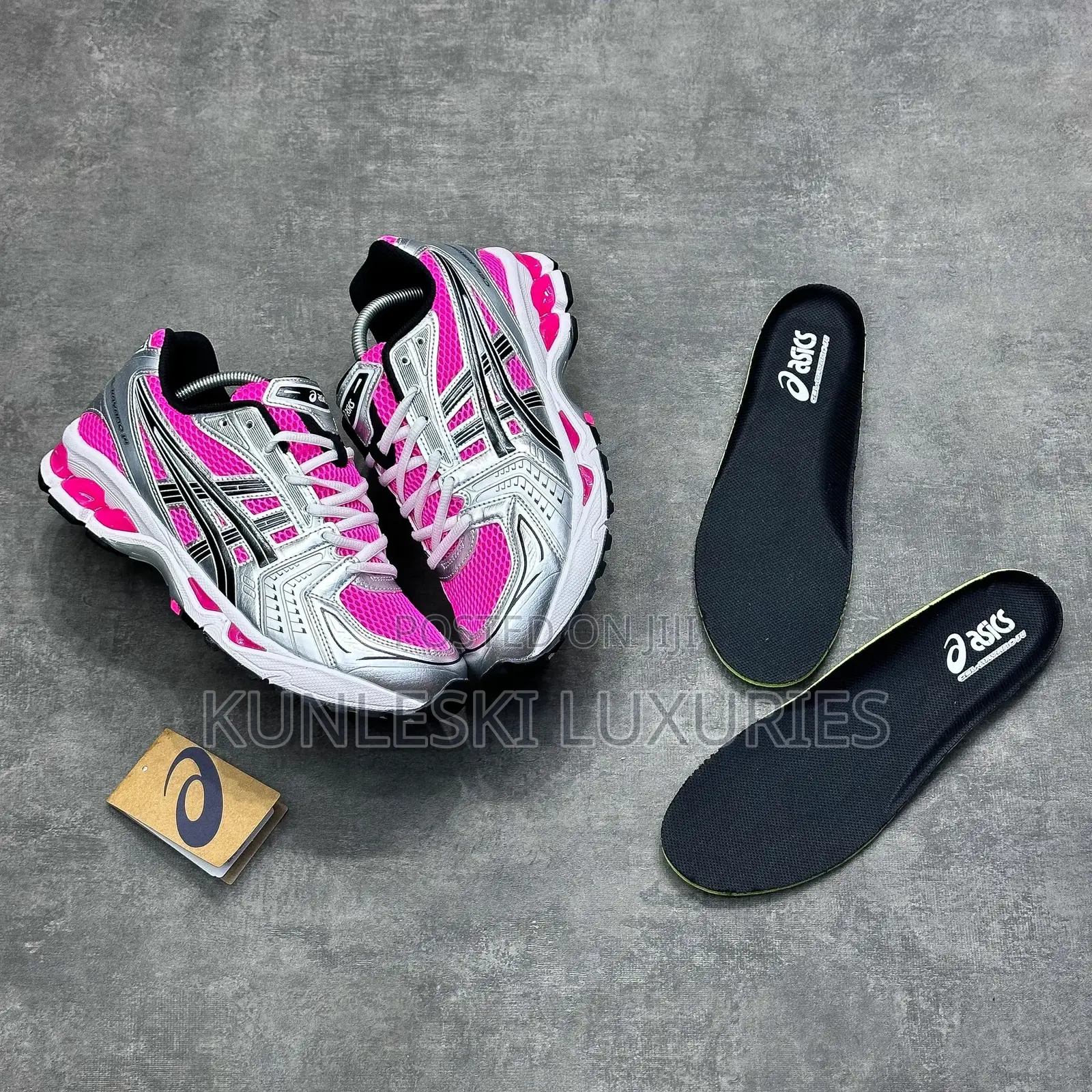 Original Asics Kayano 14 Pink Glo Sneakers