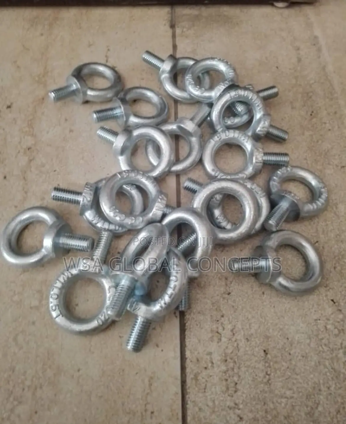 12mm Galvanized Eye Bolt