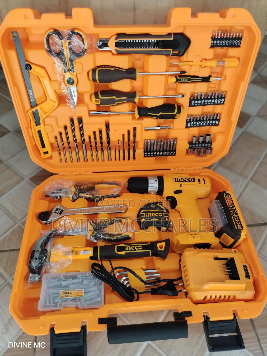 Ingco 165 PCS 20V 22500bpm Tools Set, HKTHP11651