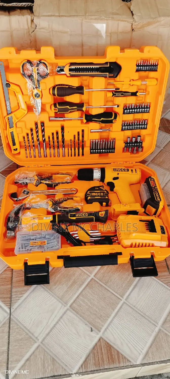 Ingco 165 PCS 20V 22500bpm Tools Set, HKTHP11651