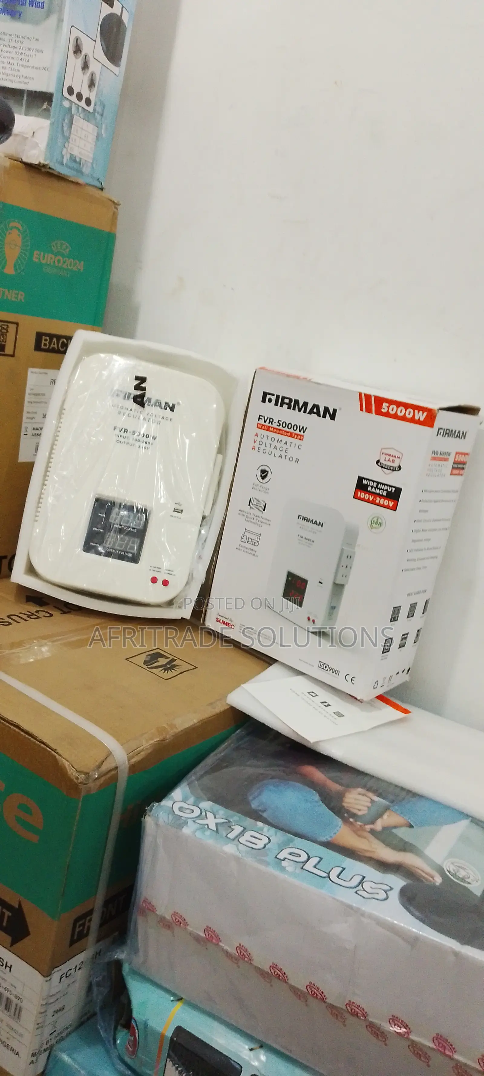Firman FVR-5000W Wall-Mount Stabilizer-Safe Device Operation
