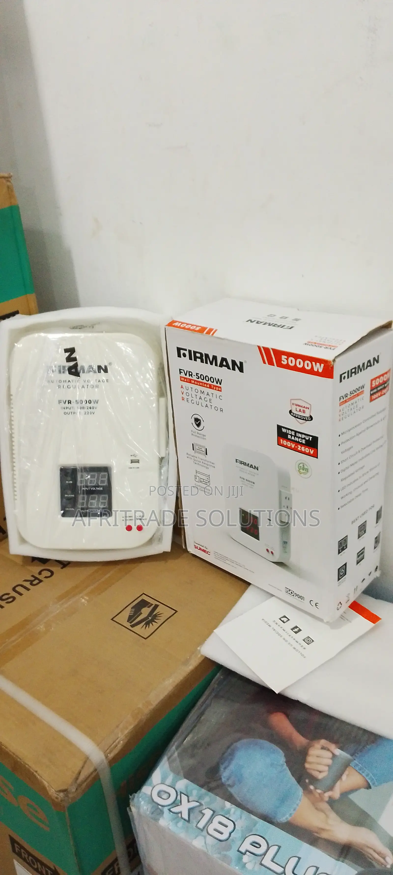 Firman FVR-5000W Wall-Mount Stabilizer- Reliability Assured