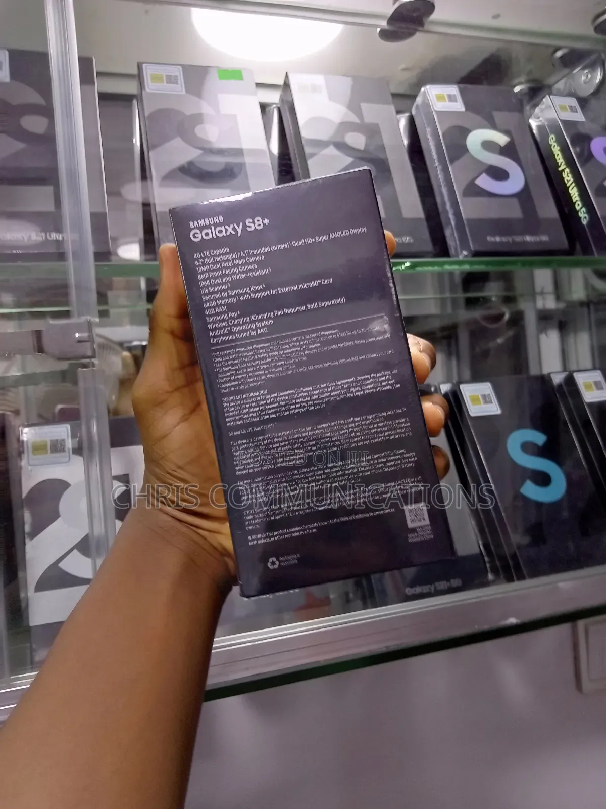New Samsung Galaxy S8 Plus 64 GB Blue