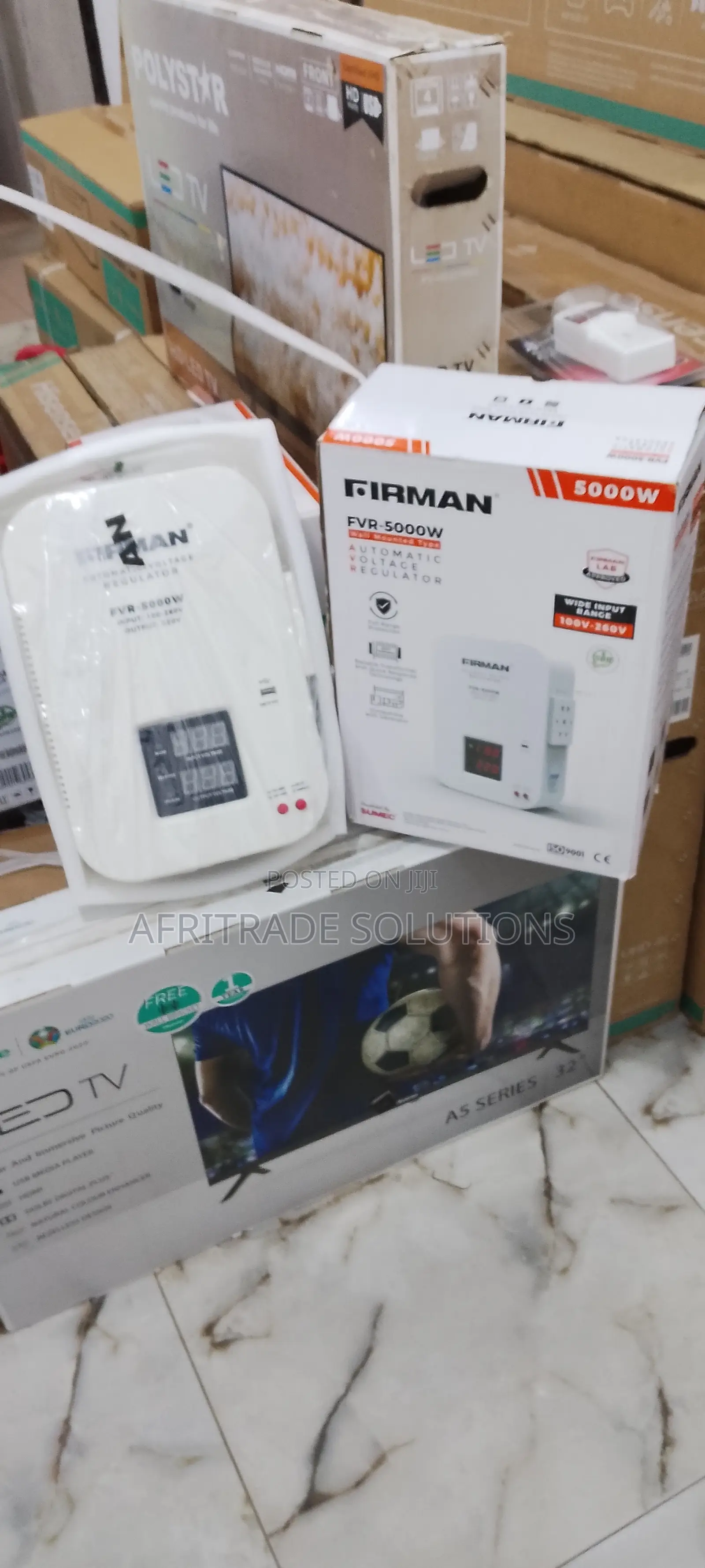 Firman FVR-5000W Wall-Mount Stabilizer- Led Display