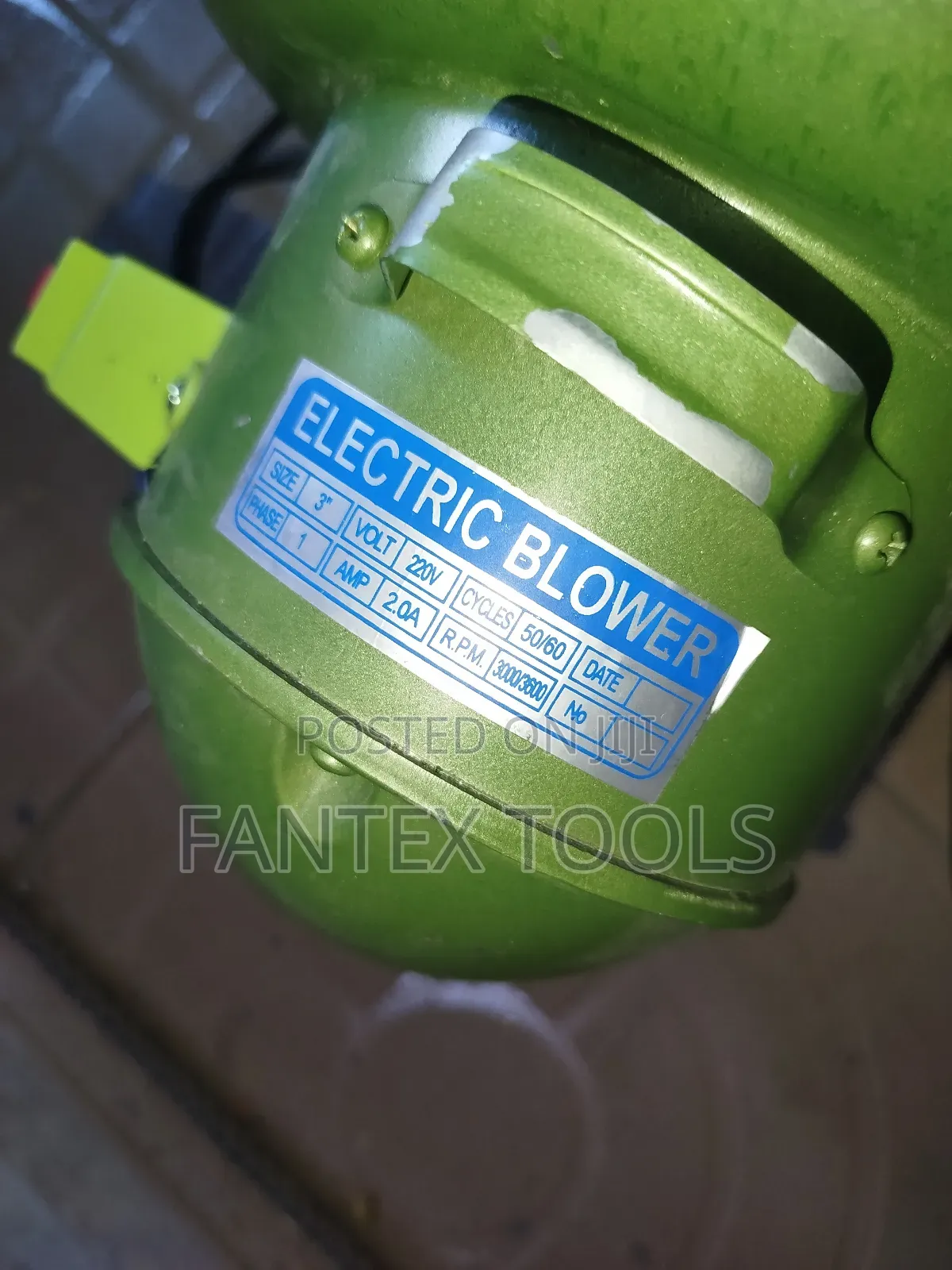 Electric Industrial Blower 3"
