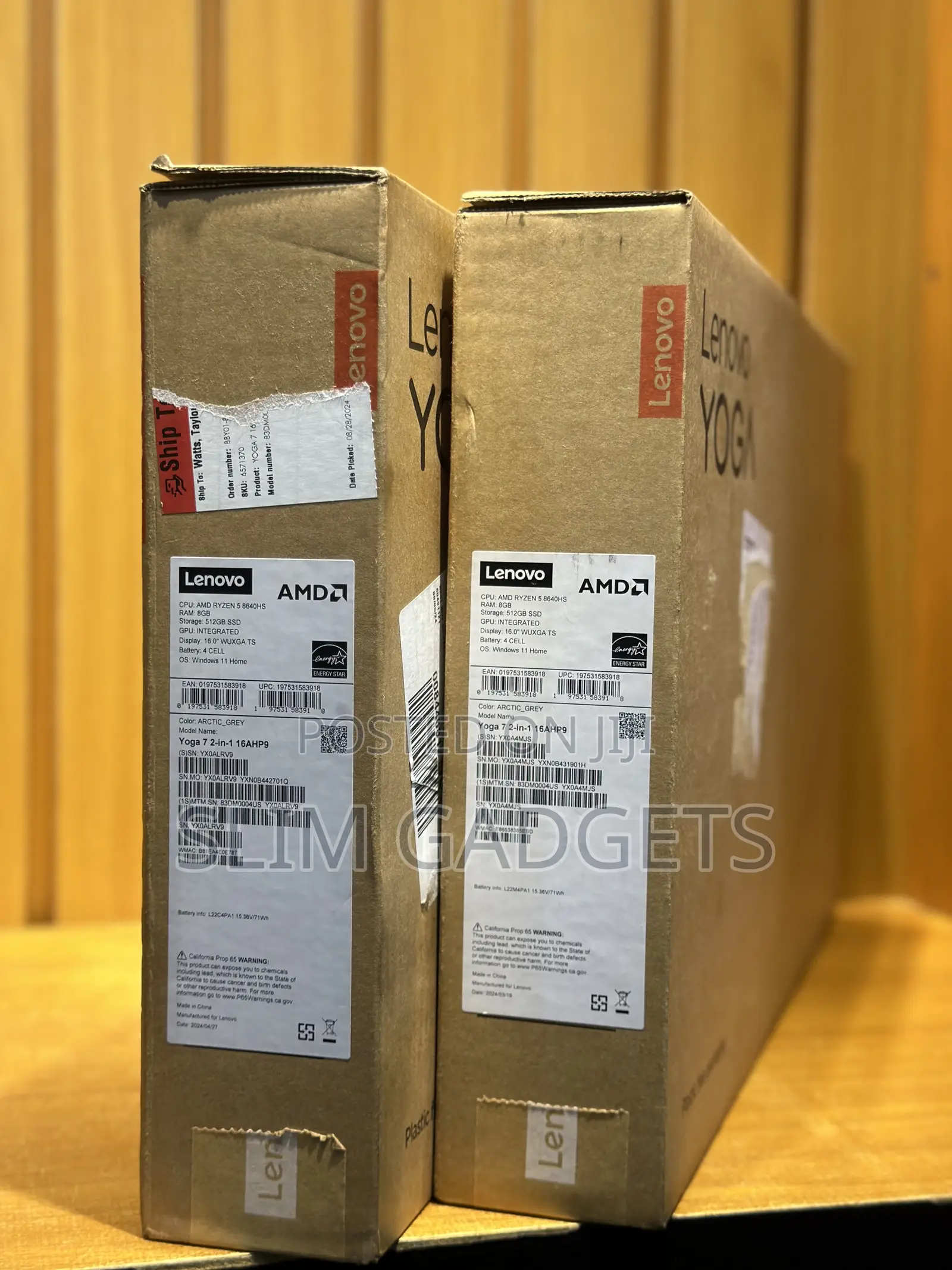 New Laptop Lenovo Yoga 700 8GB AMD Ryzen 5 SSD 512GB