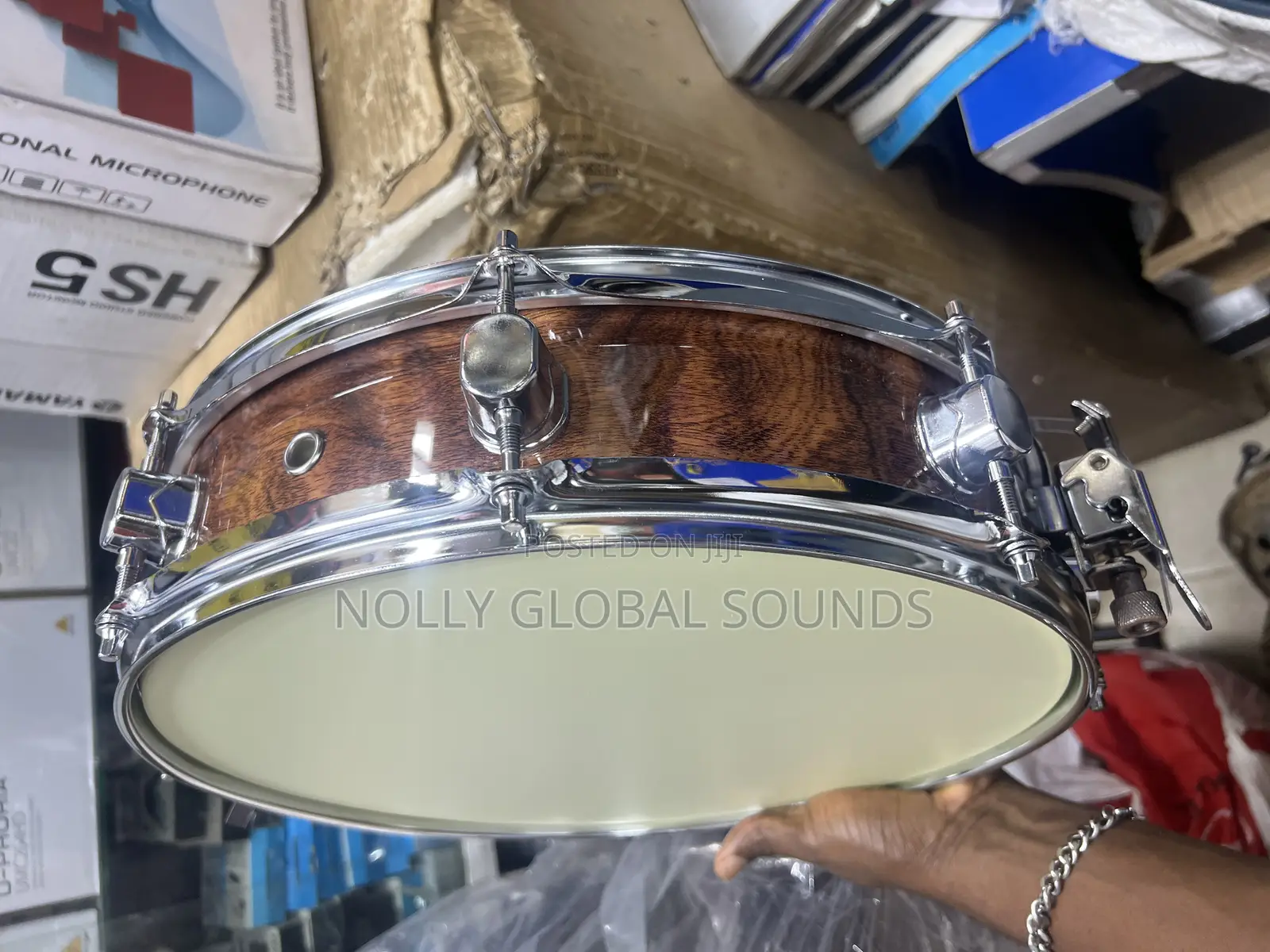 Yamaha Piccolo Snare Drum With Rough Face Chemical Velon