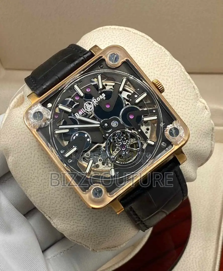 Original Bells and Ross Mechanical Leather Watch in Store
