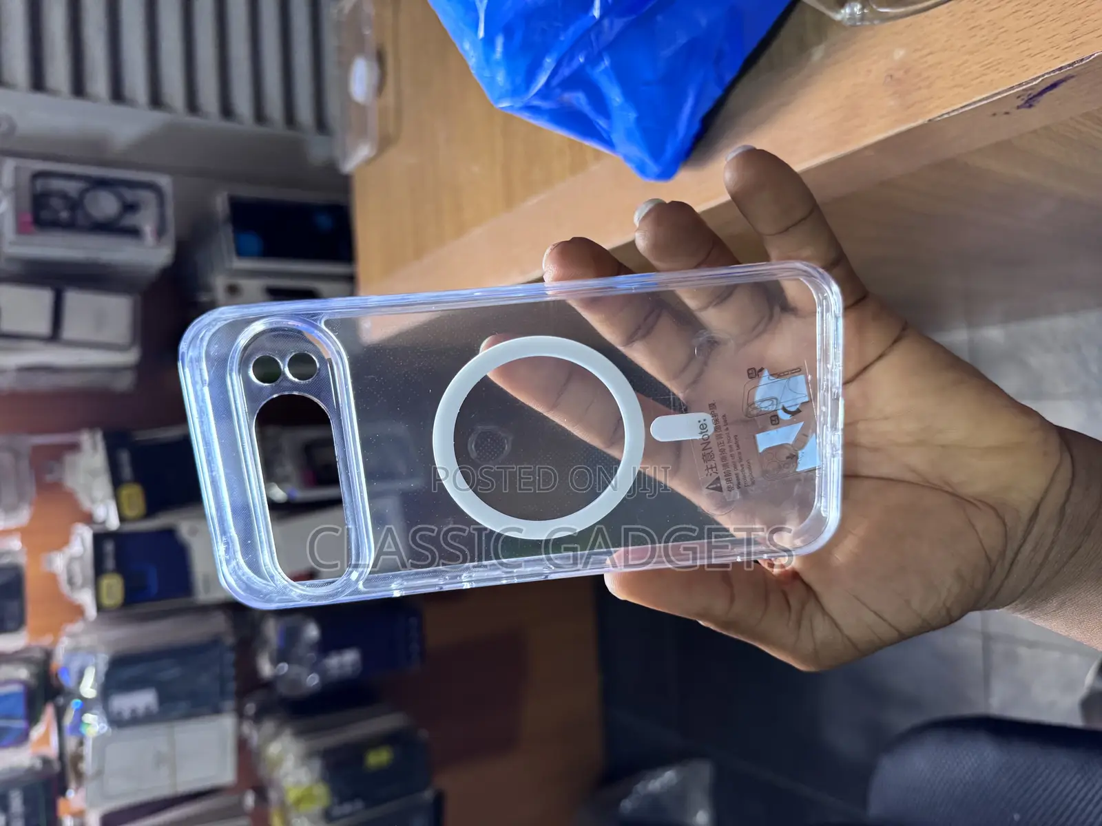 Transparent Magsafe Tpu Case for Google Pixel 9 Pro Xl