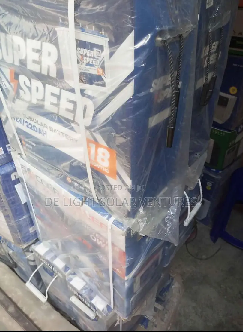 220ah 12V Super Speed Tubular Battery