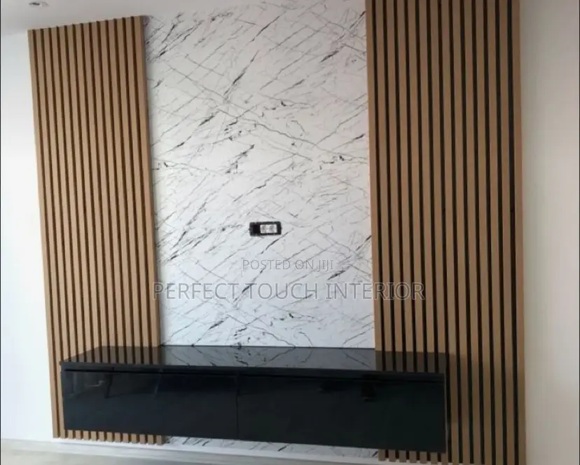 Fluted Tv Console
