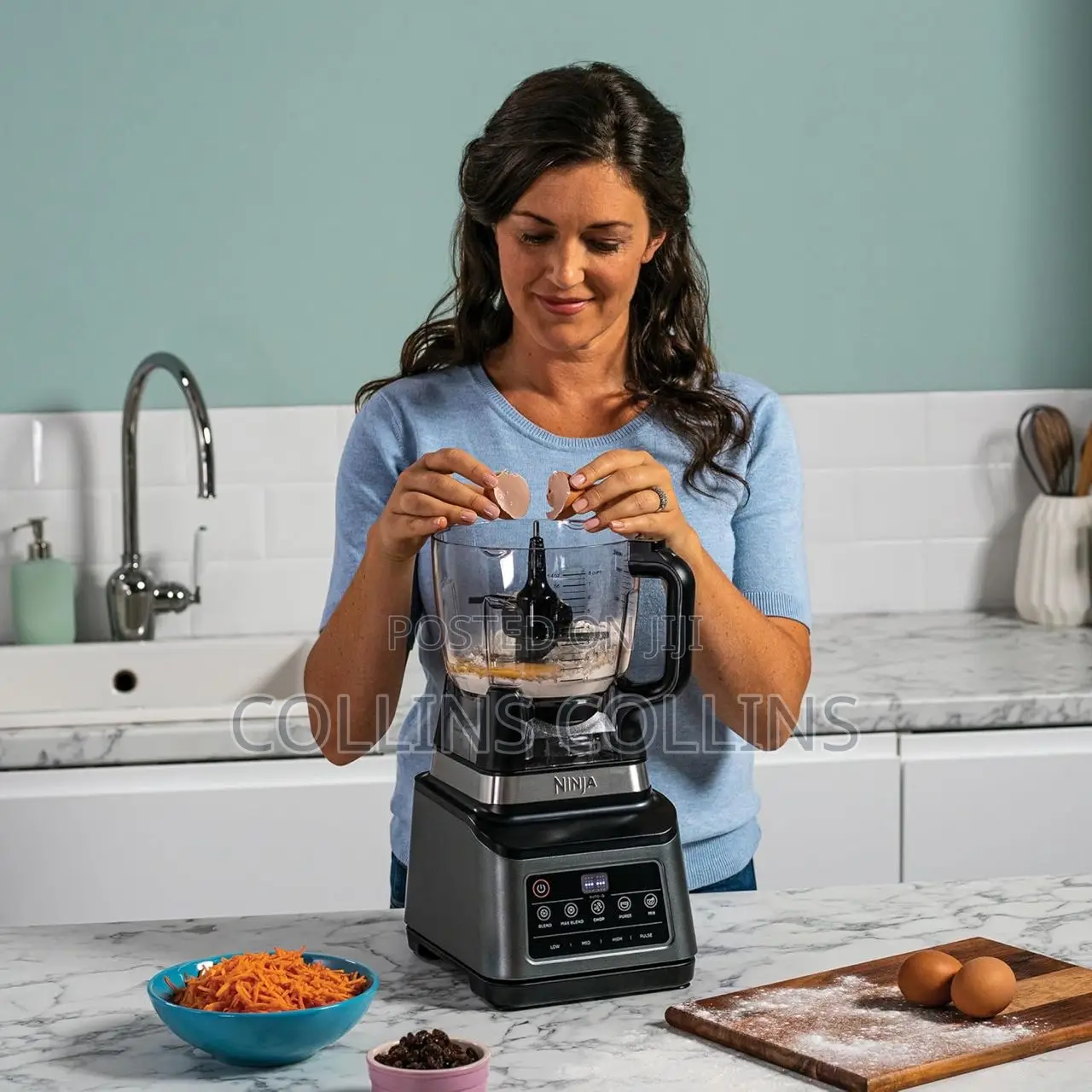Nutri Ninja 3 in 1 Blender With Food Processor