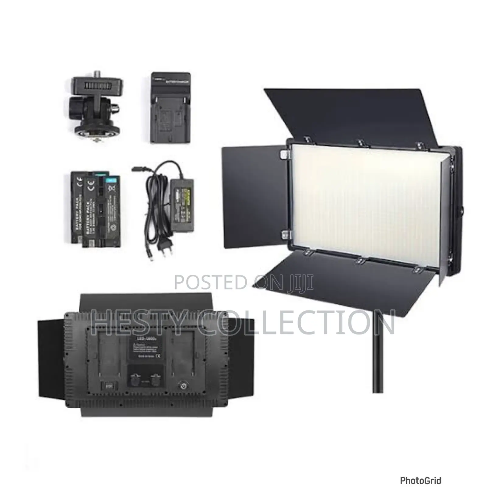 Led 800 RGB Rechargeable Led Light With Tripod Stand and Accessories