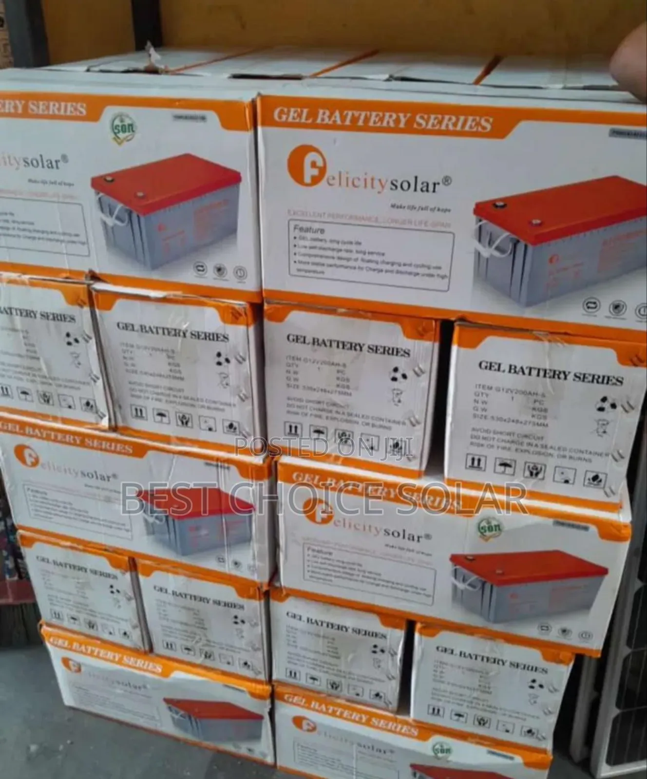 200ah 12v Felicity Gel Battery