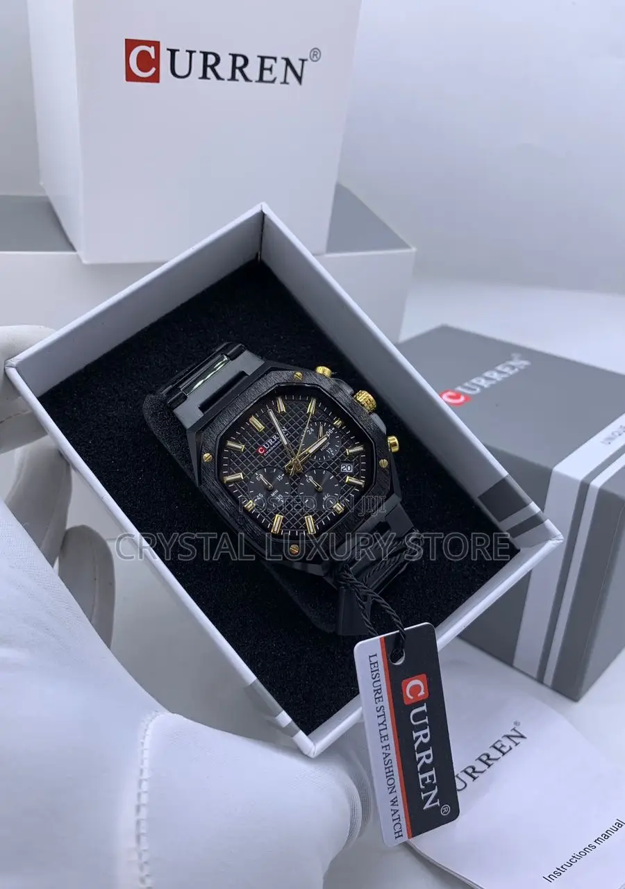Curren Quality Luxury Men Chain Wristwatch