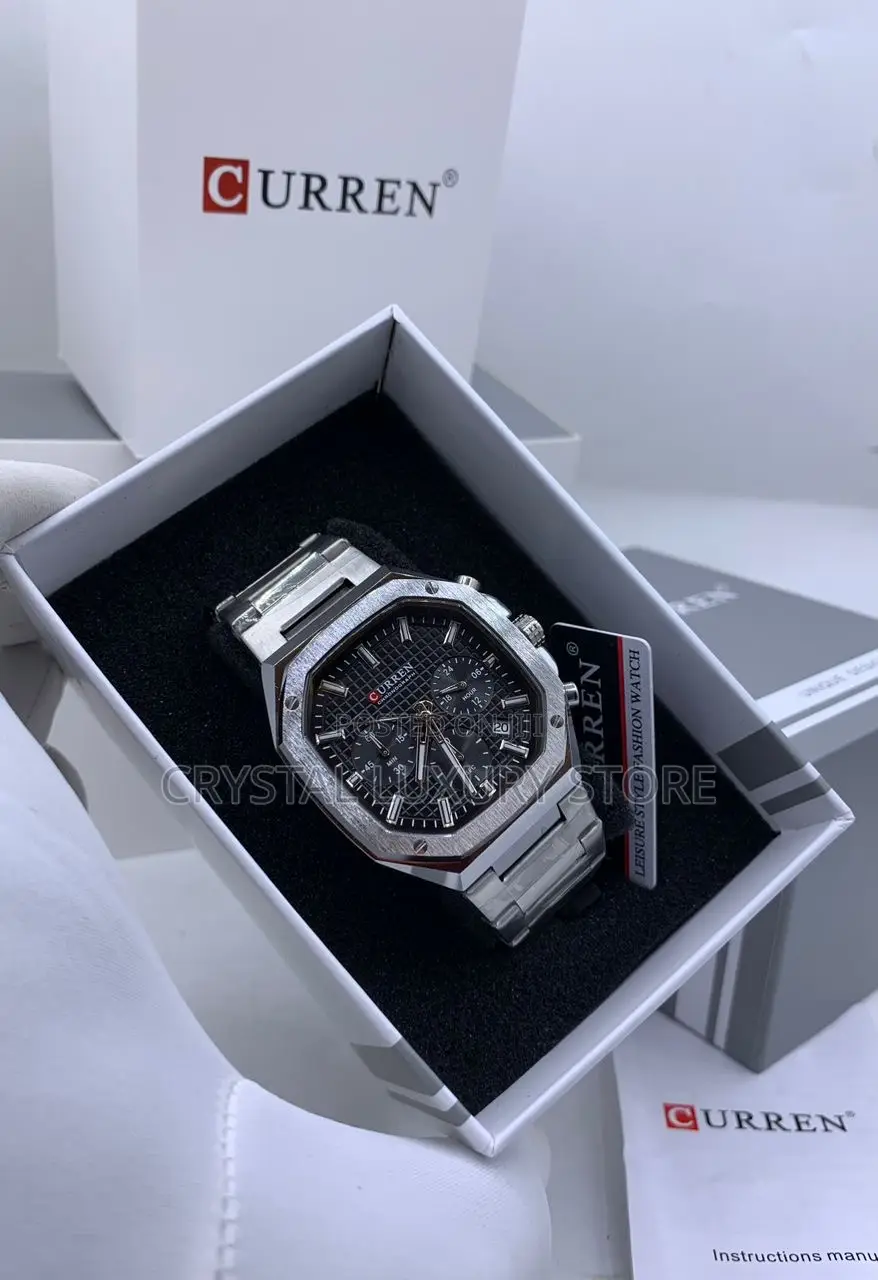 Curren Quality Luxury Men Chain Wristwatch