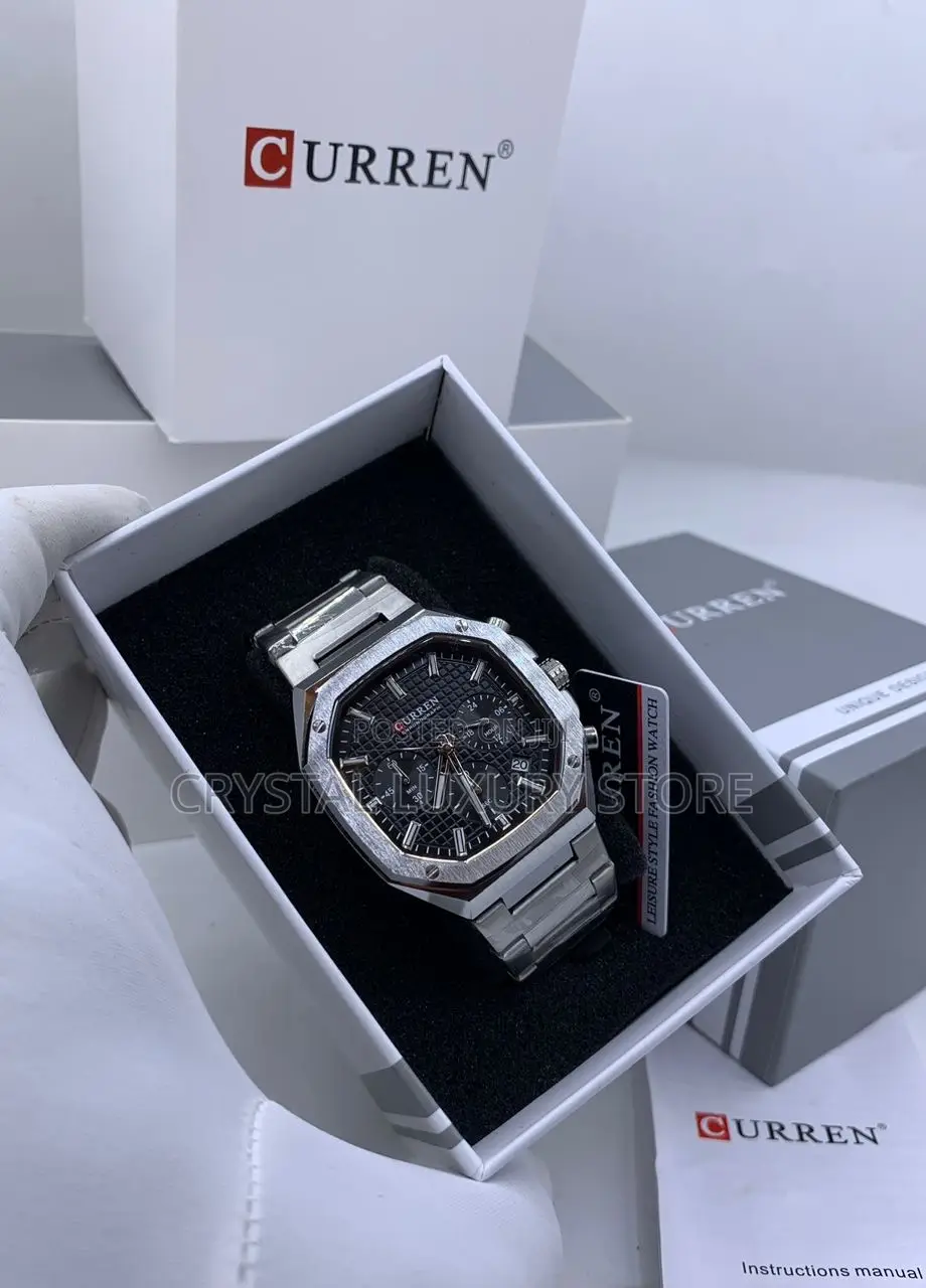 Curren Quality Luxury Men Chain Wristwatch