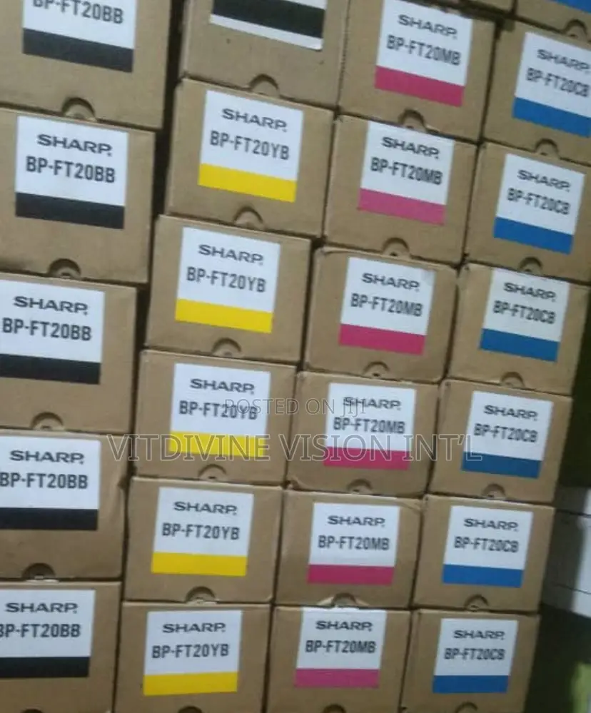 Sharp Bp --20mb ,Bp -Ft20cb,Bp -20c25,10c20 Yellow Toner