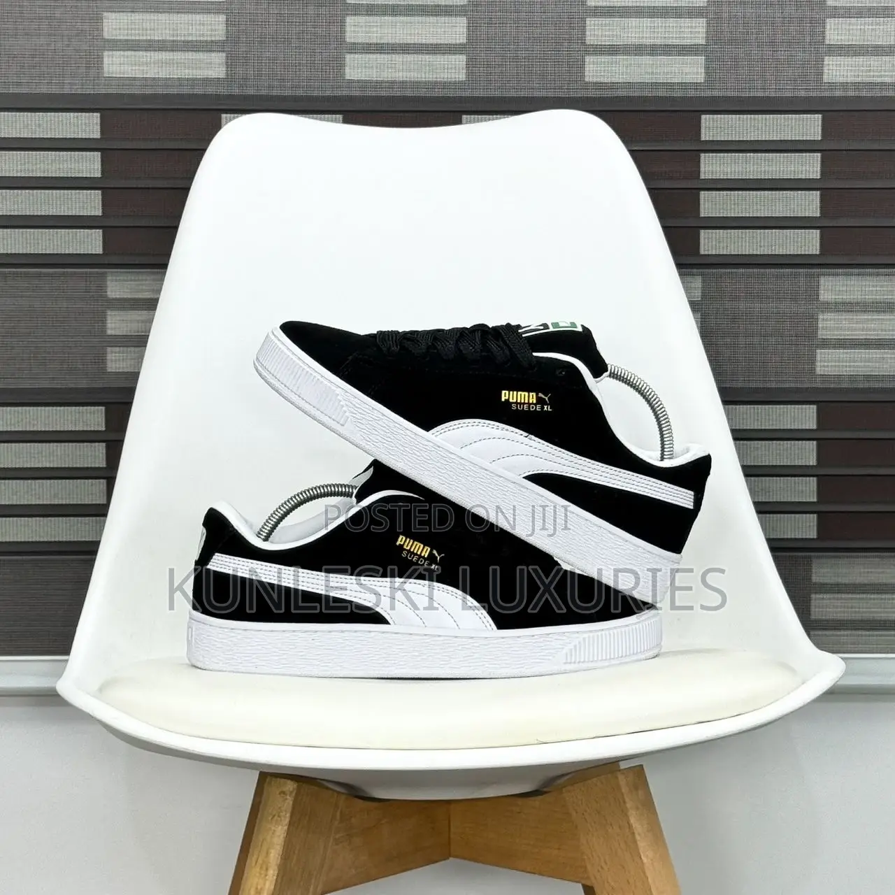 Original Puma Suede XL Black Sneakers
