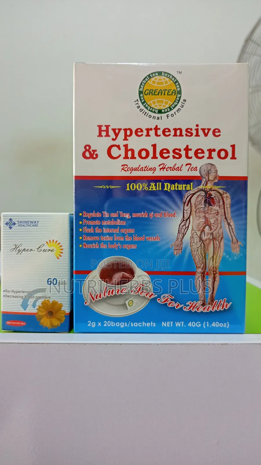 Treatment for High Blood Pressure and Cholesterol Control