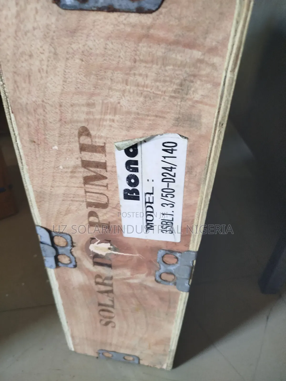 0.5hp Bona Solar Pumping Machine