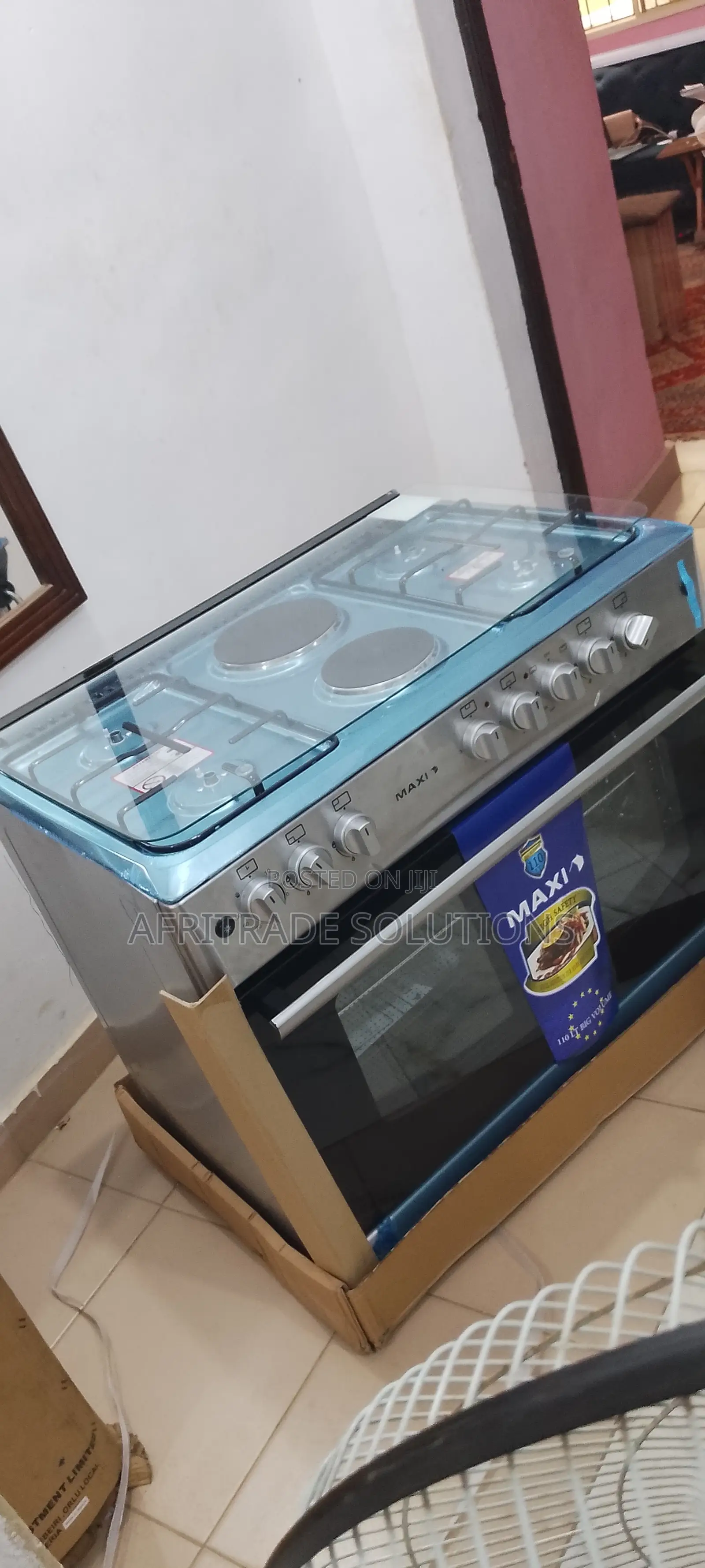 Maxi 4+2 Gas Cooker With Electric Plates