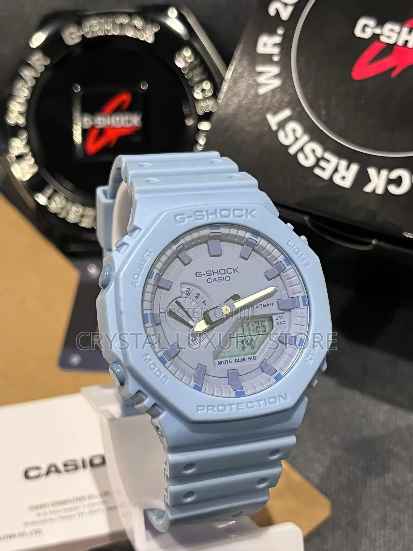 G-Shock Quality Luxury Men Rubber Strap Wristwatch