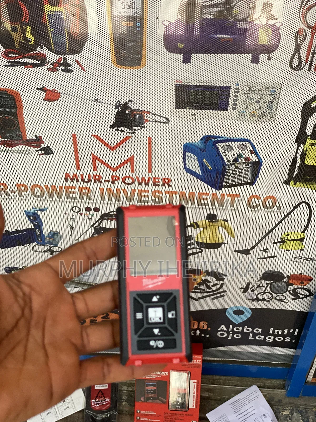 Milwaukee 150 Ft Laser Distance Meter