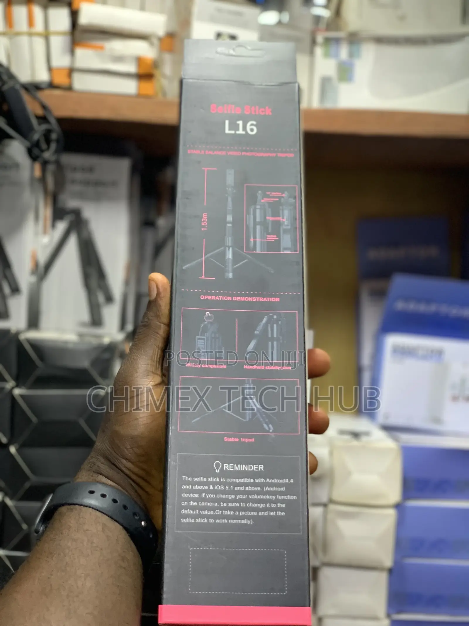 L16 Phone Tripod Selfie Stick