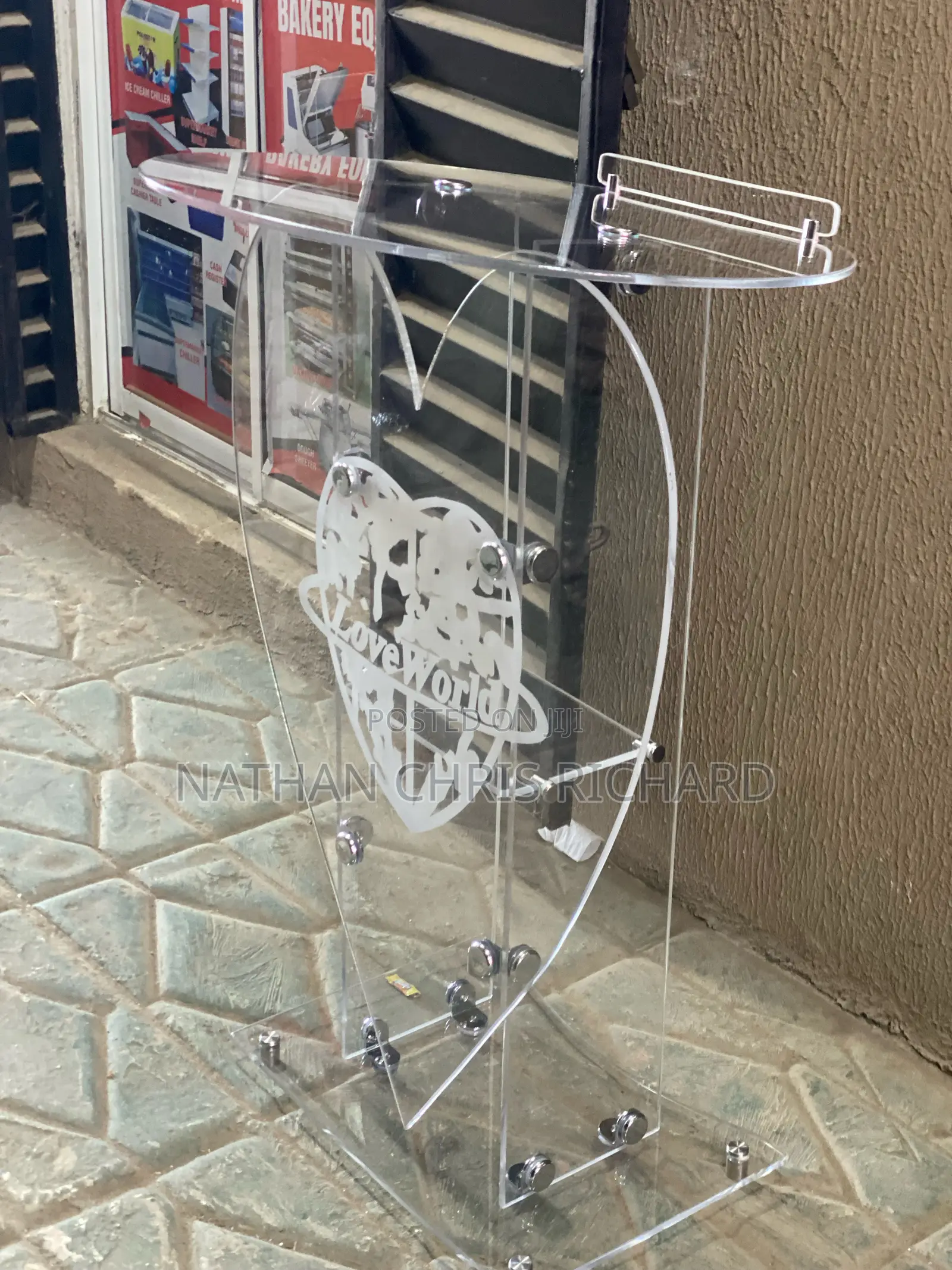 Love Is The Greatest Acrylic Unbreakable Pulpit