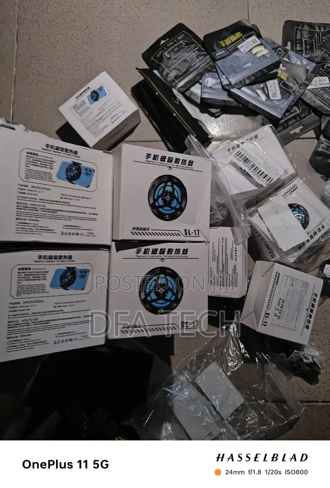 SL-17 Smartphone Gaming Cooling Fan Cooler