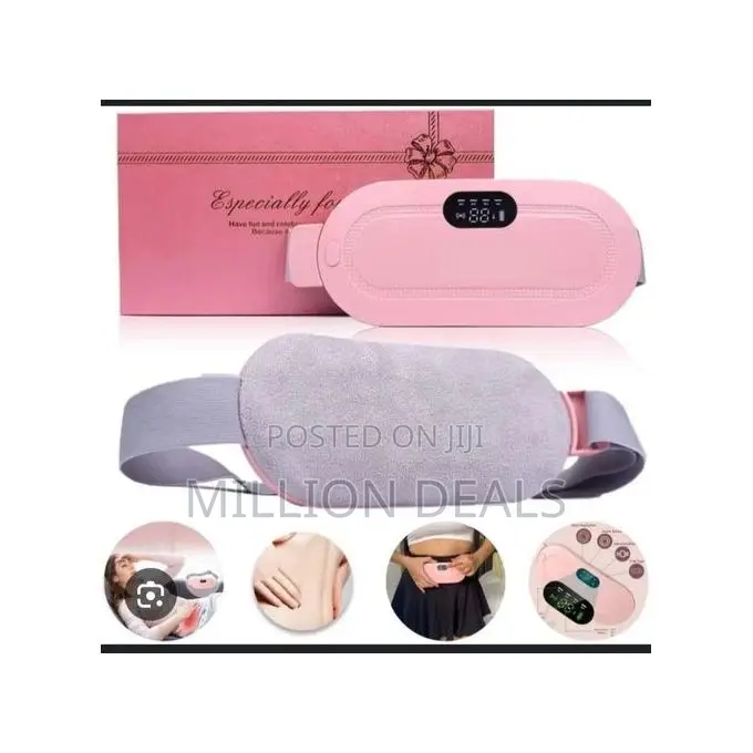 Rechargeable Usb Period Cramps Pain Relief Belt Massager