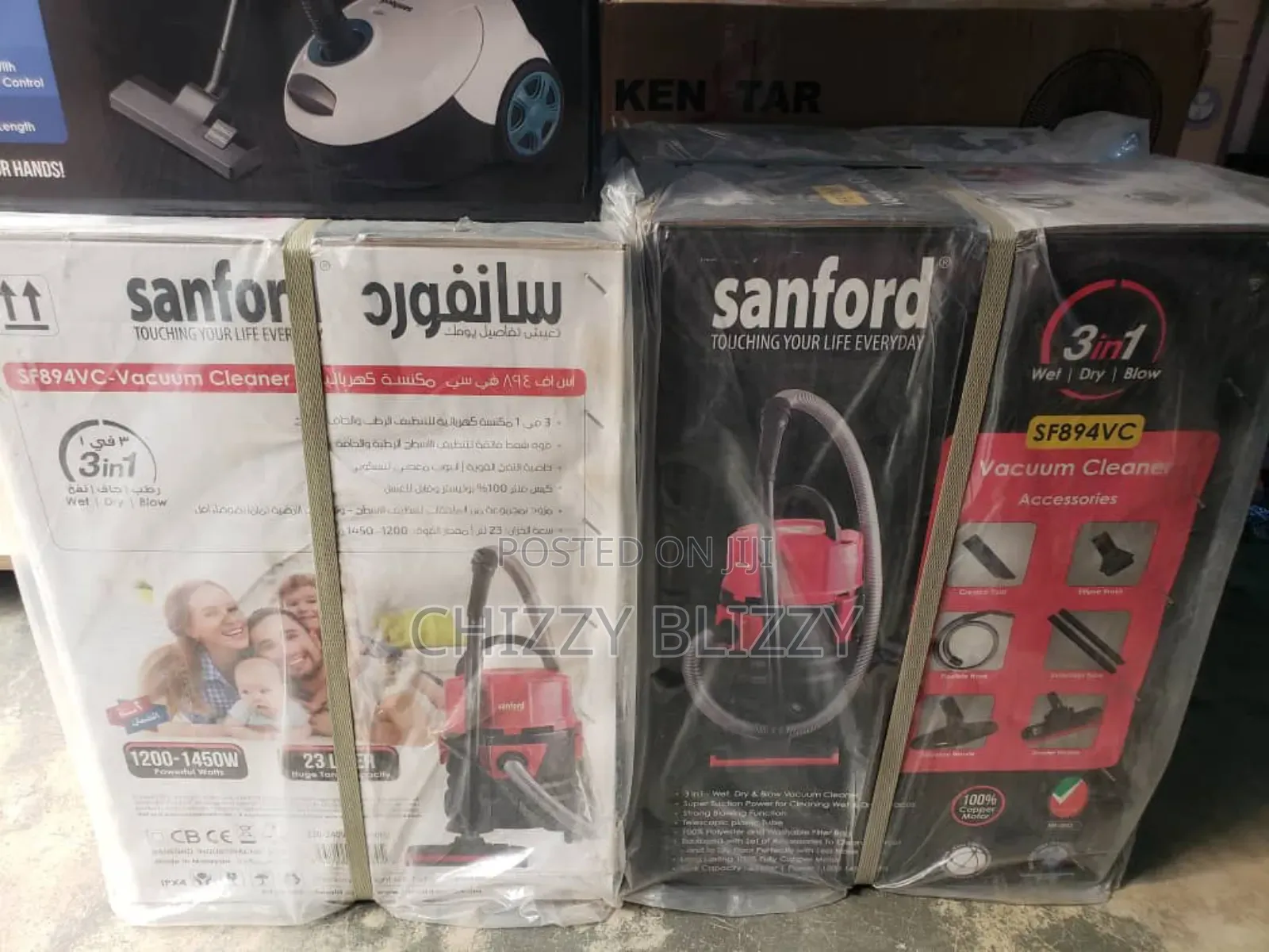 Sanford 3in1 Vacuum Cleaner Dry Wet and Blow