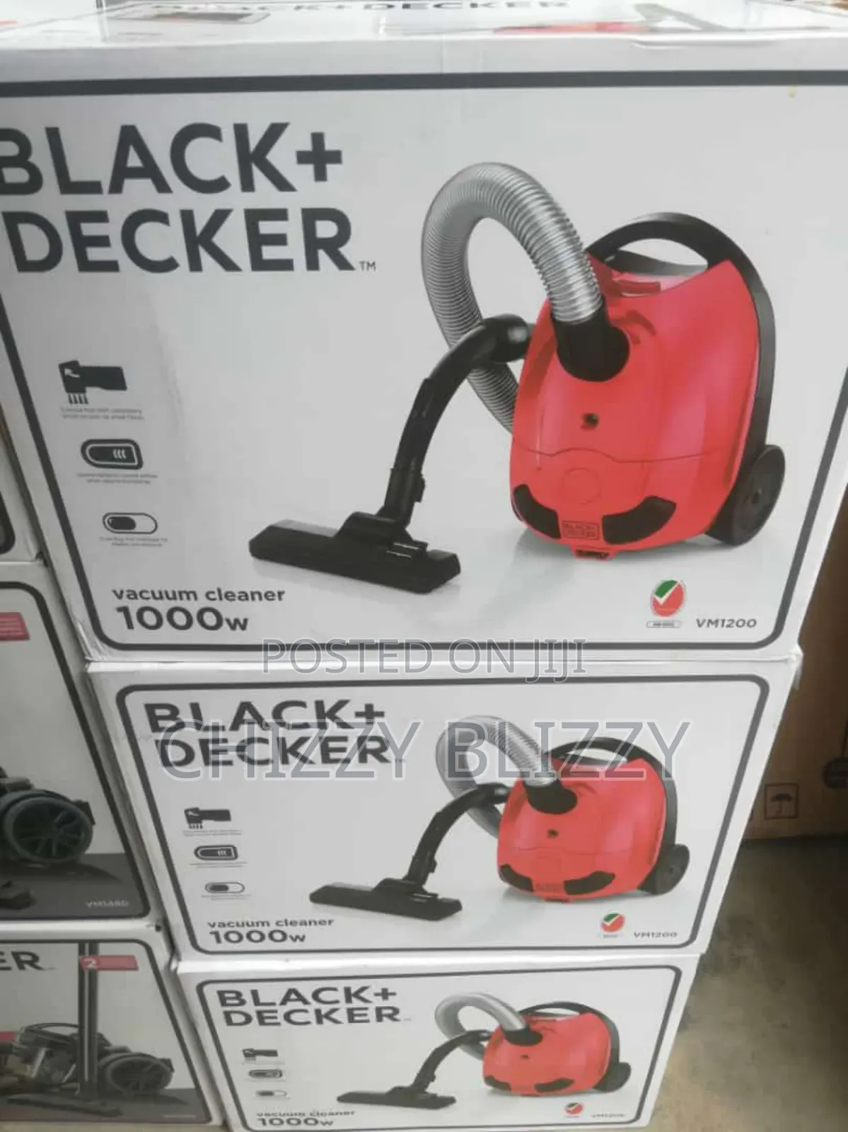 Black and Decker Vacuum Cleaner 1000W