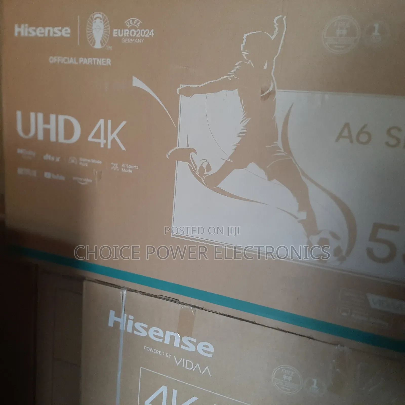 Brand New Hisense Smart Uhd TVS 55an