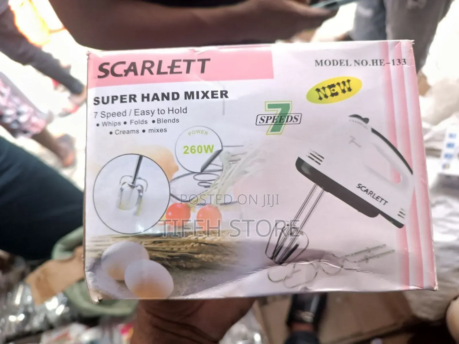 Scarlet Hand Mixer
