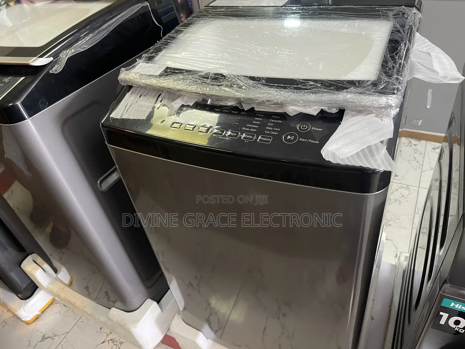 11kg Hisense Top Loader Wash/Spin Washing Machine