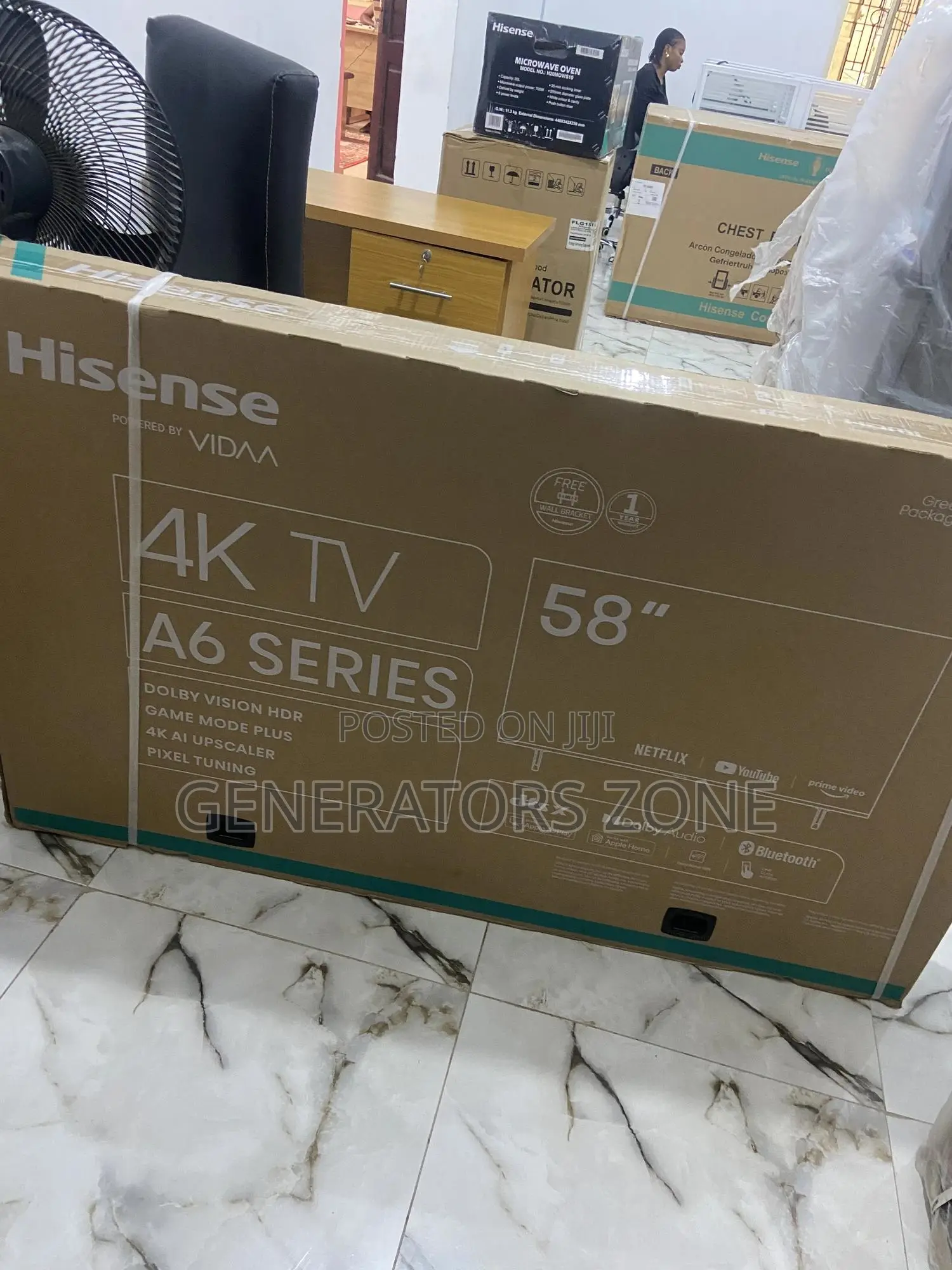 Hisense 58" Tv, A6 Series