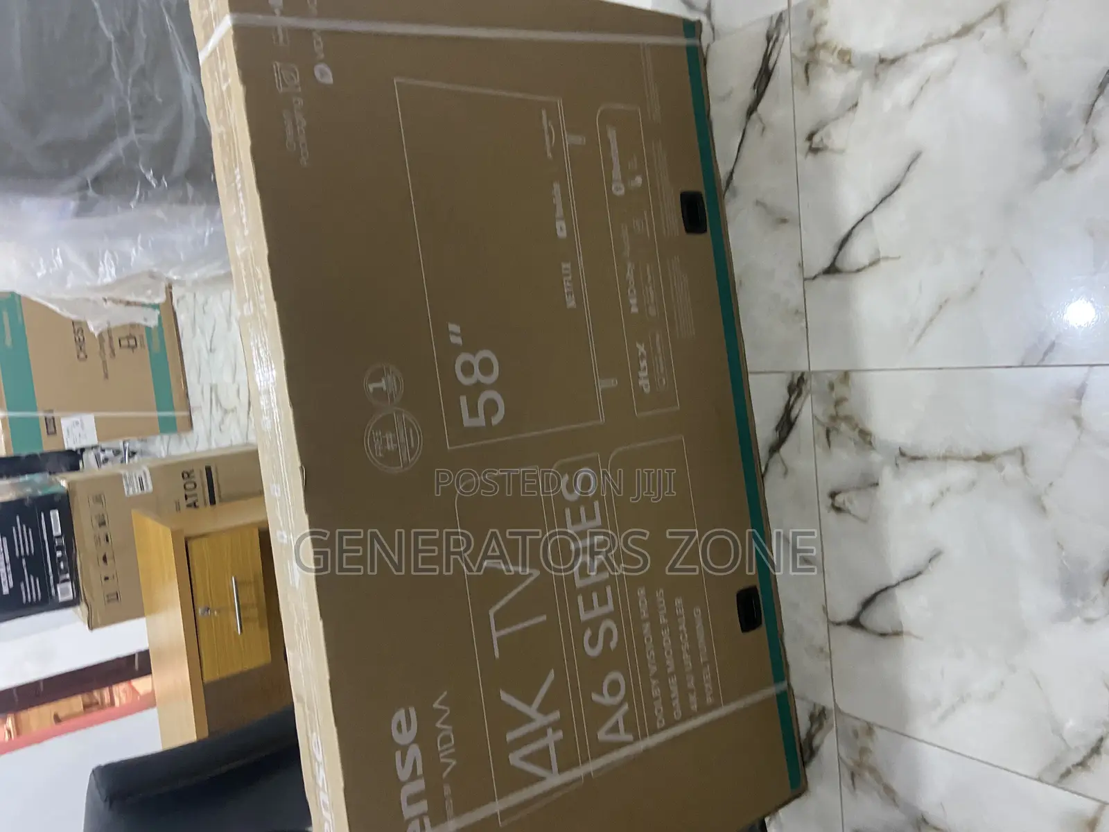 Hisense 58" Smart Uhd Television Netflix + Youtube Apps +