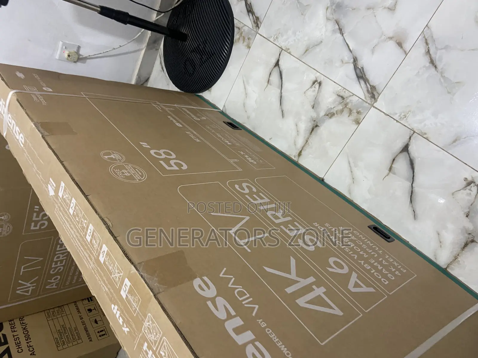 Hisense 58" VIDAA Smart Tv, 3 Hdmi, 2 Usb, 1 Av