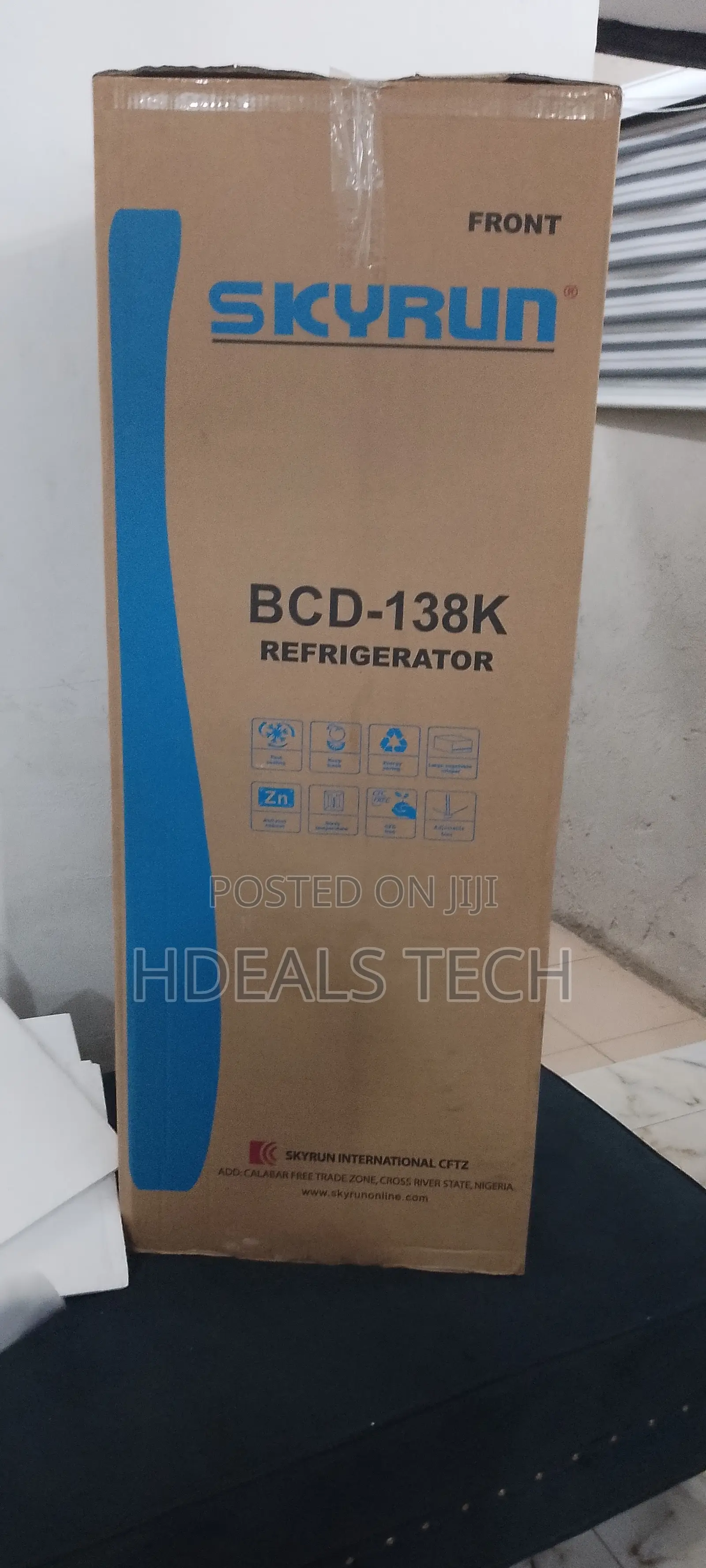 Easy-to-use Skyrun Refrigerator 138litres
