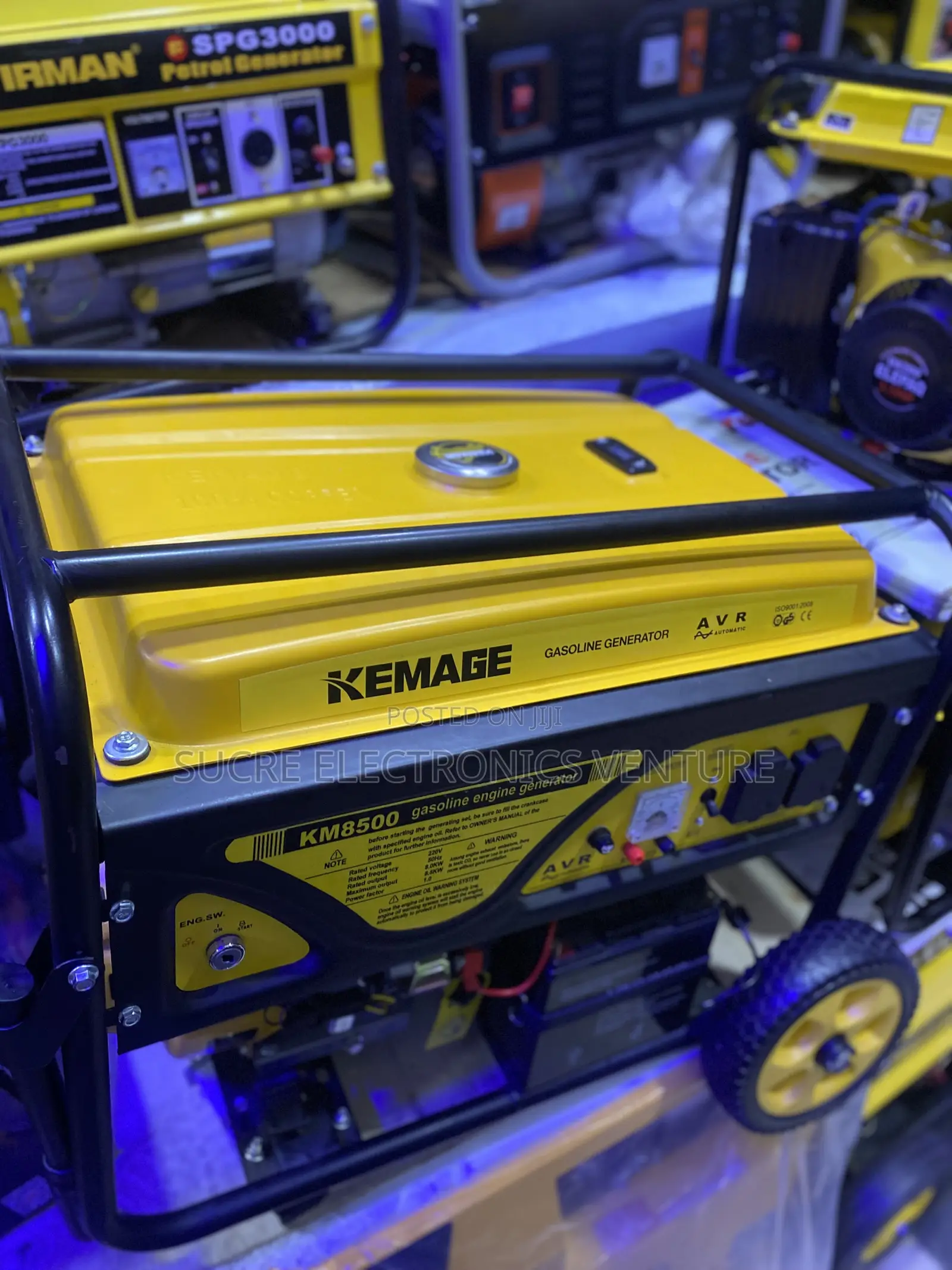 Brand New Kemage 8/8.5kva Petrol Generator With Warranty