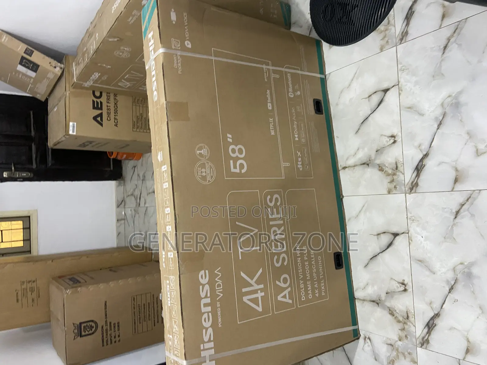 4K Ai Upscaler Hisense 58" Powered By Vidaa