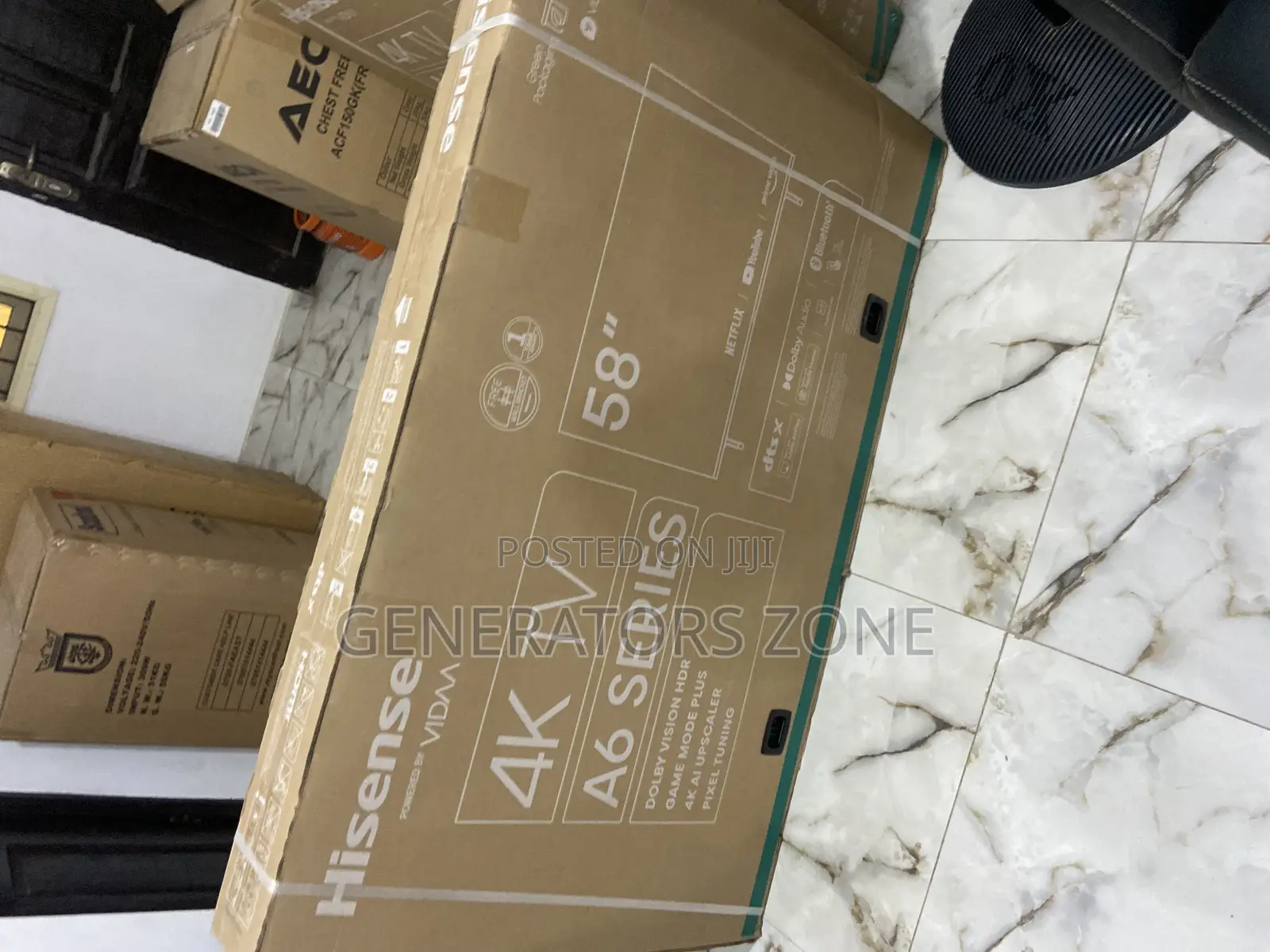 Pixel Tuning Hisense 58" Tv,A6 Series