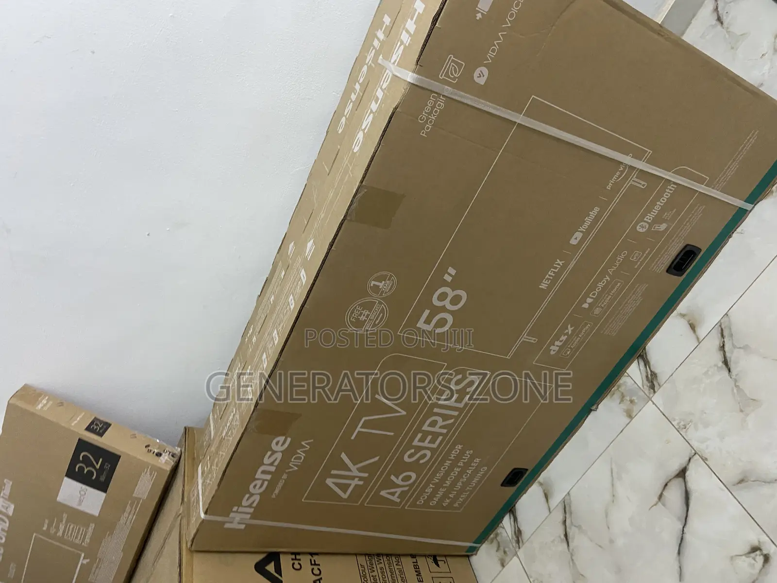 Display Size:58 Hisense Smart TV